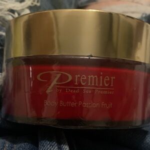 Premier Body Butter Passion Fruit - Red Jar with Gold Lid